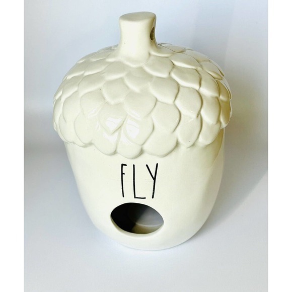Rae Dunn Artison Collection Birdhouse - FLY Acorn By Magenta‎ - Picture 2 of 3